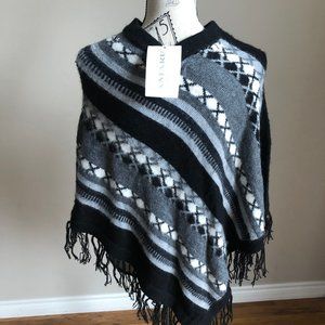 NWT 100% Alpaca Wool Poncho